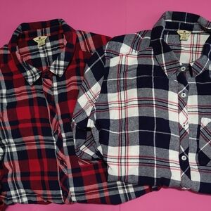 Woolrich Two-Shirt Flannel Button-Down Bundle